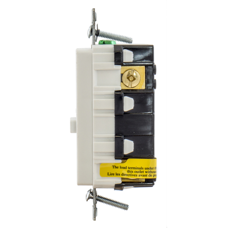 Hubbell Wiring Device-Kellems Ground Fault Products, Commercial Standard GFCI Receptacles, GFRST15WU GFRST15WU